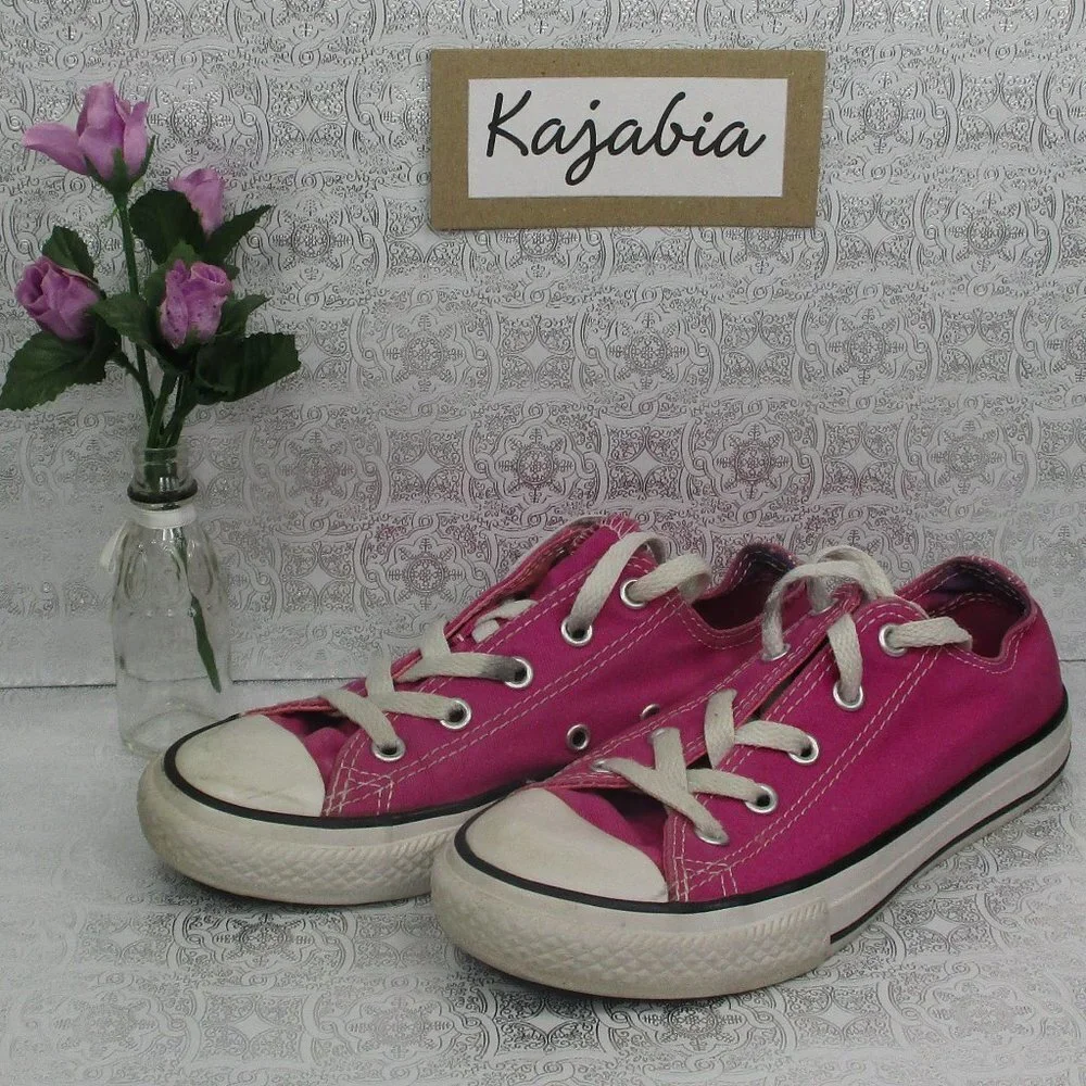 CONVERSE Pink Tennis Shoes Size 1